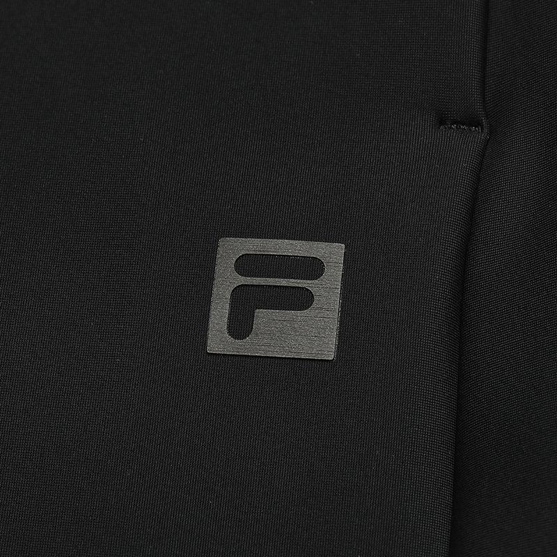 Fila A.P. Classic Minimalist Casual Training Comfortable Versatile Jogger Knit Sports Pants Men Bottoms Deep-Black A11M611613FBK