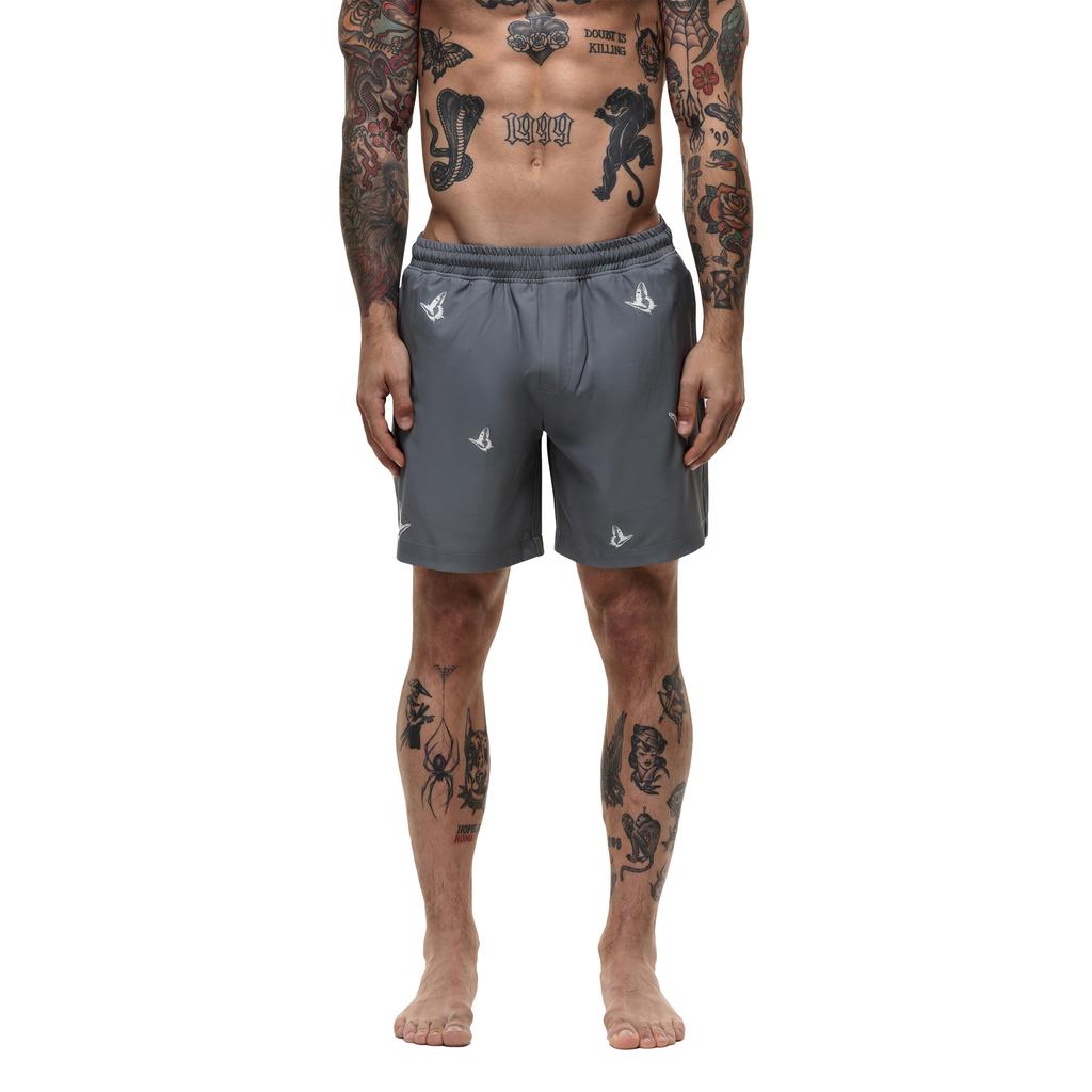 Good For Nothing Mens Butterfly Swim Shorts