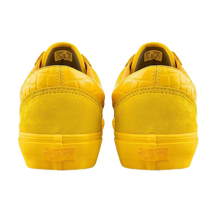 Old Skool Vans Vlt Lx 'Croc Skin - Lemon Chrome' VN0A4BVF2TR