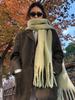 New Women Thick Shawl Wraps Scarf Winter Warm Fashion Solid Color Pashmina Scarves Long Tassel Hijab Stoles Bufanda Mujer