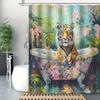 Jungle Tiger Tapestry - Vibrant Wildlife Wall Hanging for Living Room, Bedroom Decor - Bold and Exotic Home Decoration