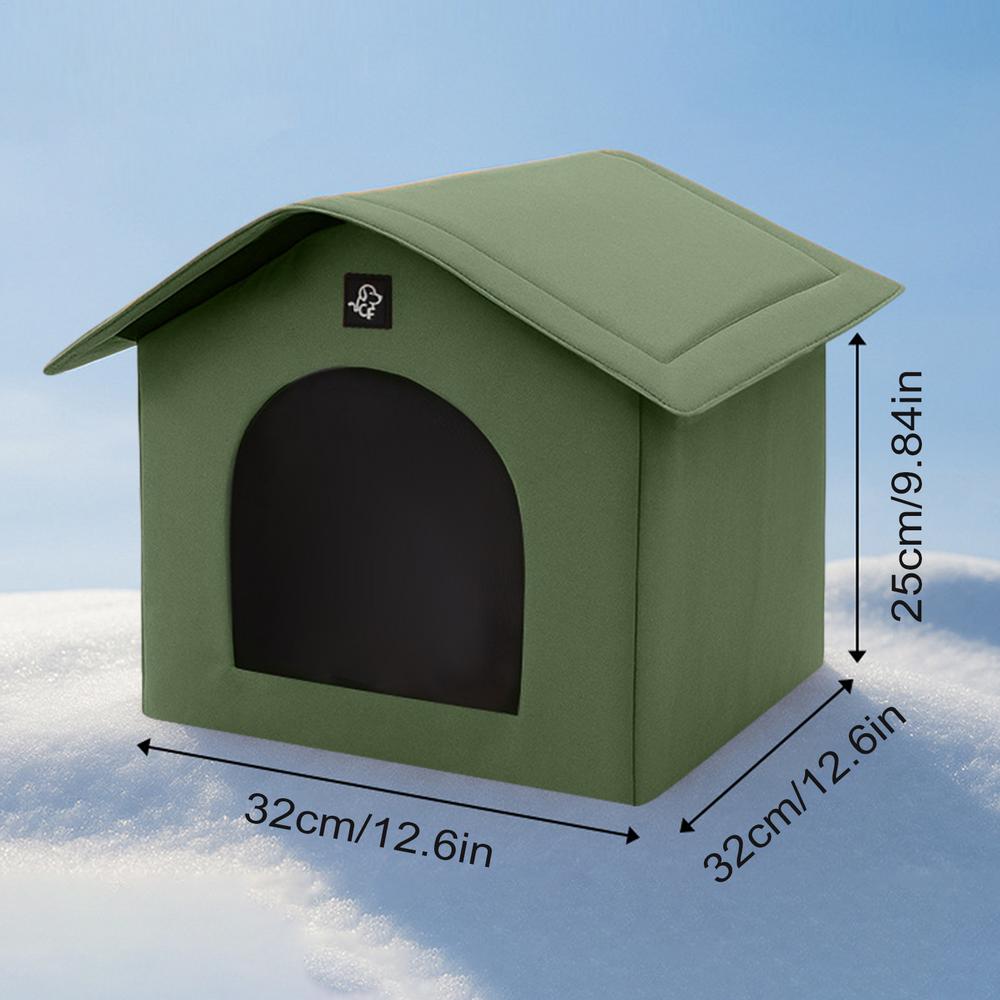 Cooling Dog House Puppy Kennel Insulated Portable Cool Shelter Kennel House With Absorbent Bags And Ice Pack For Pets Dogs Puppy