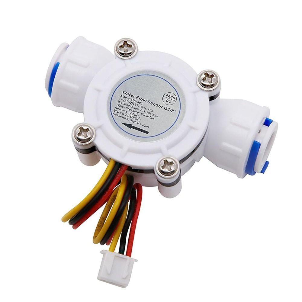 0.3-10L/min Fuel Flowmeter 3/8" Water Flow Sensor Water Flow Meter  Water Diesel Kerosene