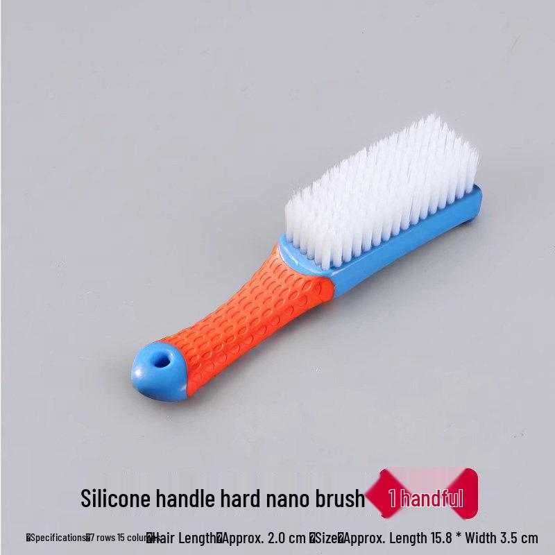 

Wenwan Brush Set: Hard & Soft Bristle Nano Brush for Walnut & Vajra Bodhi Bracelets Hard Nano Brush (Non-Shedding) білий