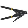 Portable Nylon Cable Tie Gun Adjustable Tension Plastic Zip Tie Fastening and Cutting Tool Black