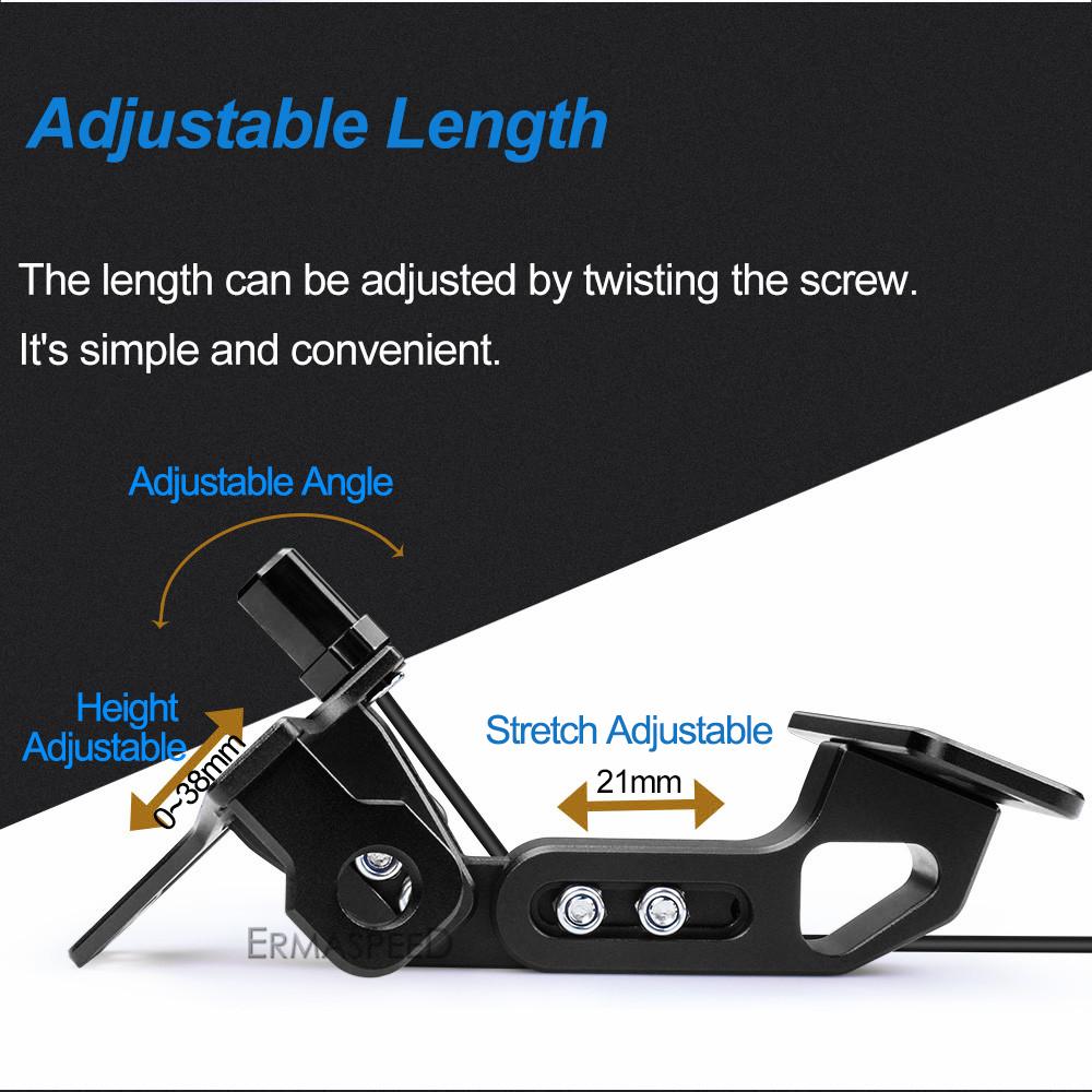 Uchwyt na tablicę rejestracyjną motocykla Fender Eliminator Kit Uniwersalny uchwyt na tablicę rejestracyjną motocykla Tail Tidy