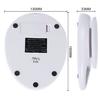 5KG/1g Digital Kitchen Food Scale for Cooking Barking Grams Ounces Pound Kilogram Units Switchable 120s Shutdown Automatically