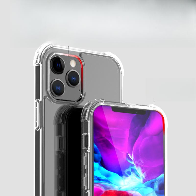 Suitable for Apple 12pro Inch Phone Case Anti-drop, IPhone12mini Inch Protective Case Transparent Promax