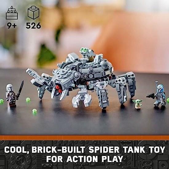 LEGO Star Wars Spider Tank Building Toy - Pretend Play Mechanism Boys Girls Suitable Ages 9 Up Fan Gift Children 75361