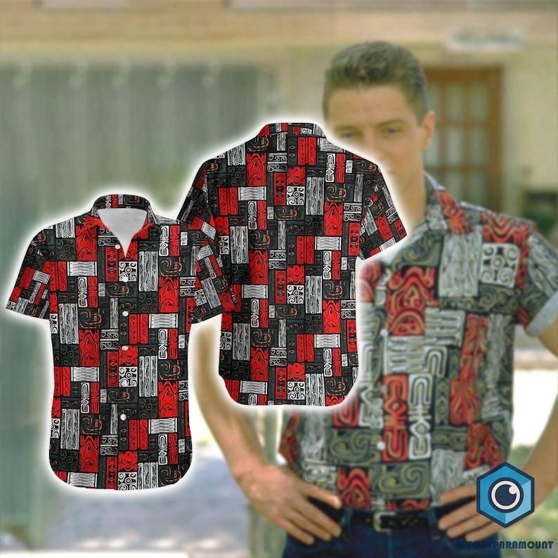 Biff Tannen Back to the Future Hawaii Shirt, Biff Tannen Shirt, Summer Hawaiian Unisex T-Shirt XXXXL