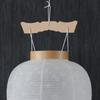 Naamukuma-chan Kobo Bon Festival Lantern No. 20, Medium-sized, White-patterned, Gifu Lantern for First Bon Festival, 48cm High X 28cm Wide (Fire Box