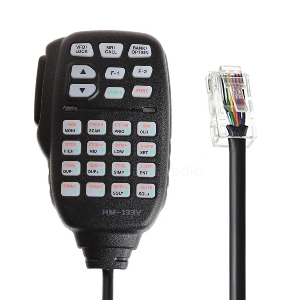 Handheld HM133V 8Pin Microphone Compatible with For ICOM IC2200H IC2300H IC2100H Radios with Clear Voice Transmission