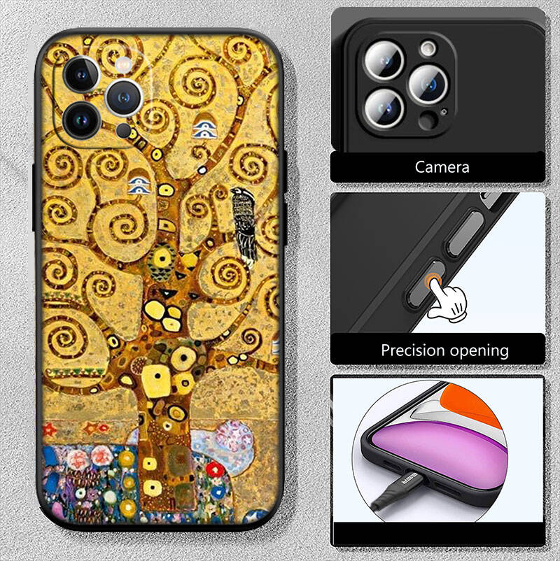 MH67 Gustav Klimt Shell for Samsung Note 20 10 S25 Plus Ultra Lite FE A51 A52 A53 A71 A72 A73 M20 M30 M21 M31 M51 A11 A70 A56 A26