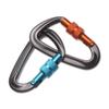 12KN 7075 Climbing Carabiner D Shape Quickdraw Professional Climbing Buckle Lock Security Safety Lock Outdoor Climbing Equipment