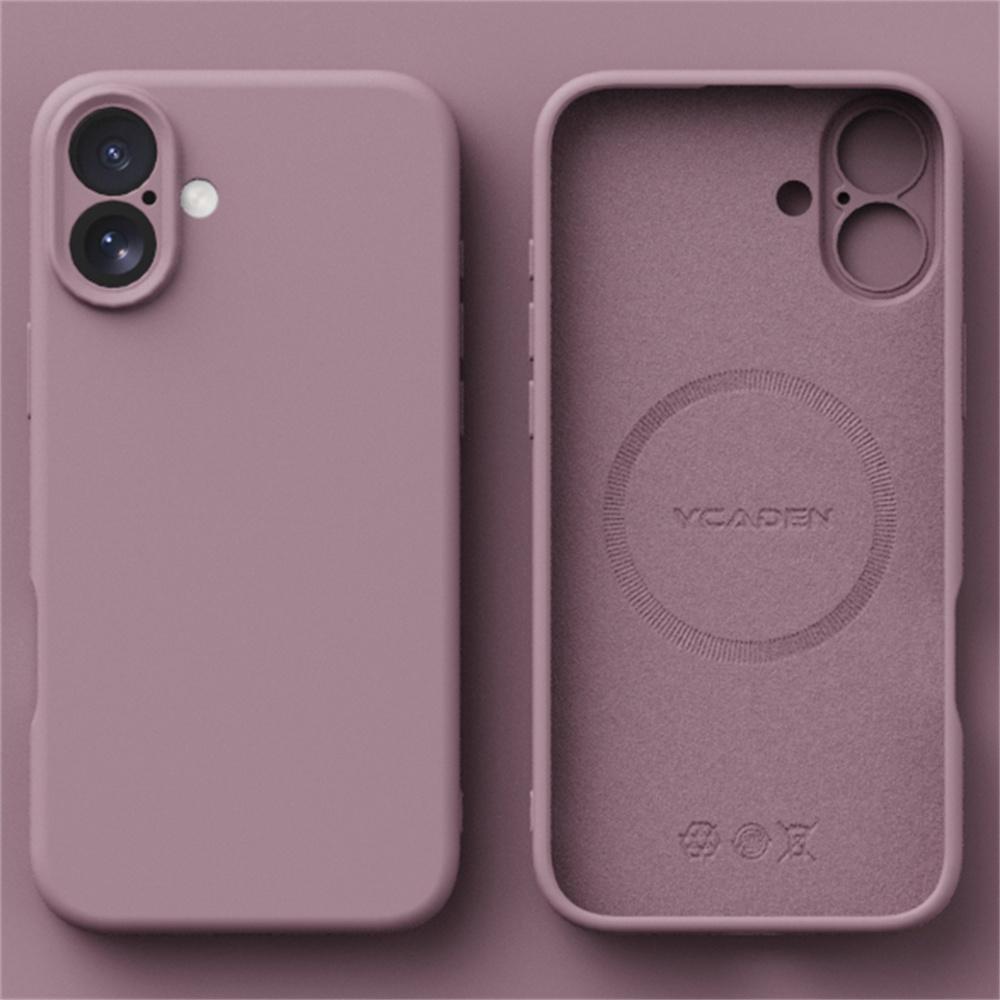 Silikonowe etui Magsafe do ładowania bezprzewodowego, matowe, dla iPhone 16 15 14 13 12 11 Pro Max 14 15 16 Plus, wysokiej jakości, płynne, tylna okładka