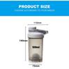 500ML Outdoor Sports Lightweight Handle Fitness Quick Leakproof Customized Logo Shaker Bottle