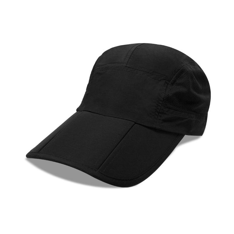 Outdoor Men's and Women's Folding Easy-to-carry Cap Sweat-absorbing Breathable Quick-drying Sun Protection Cap Fishing Cap Sports Baseball Cap