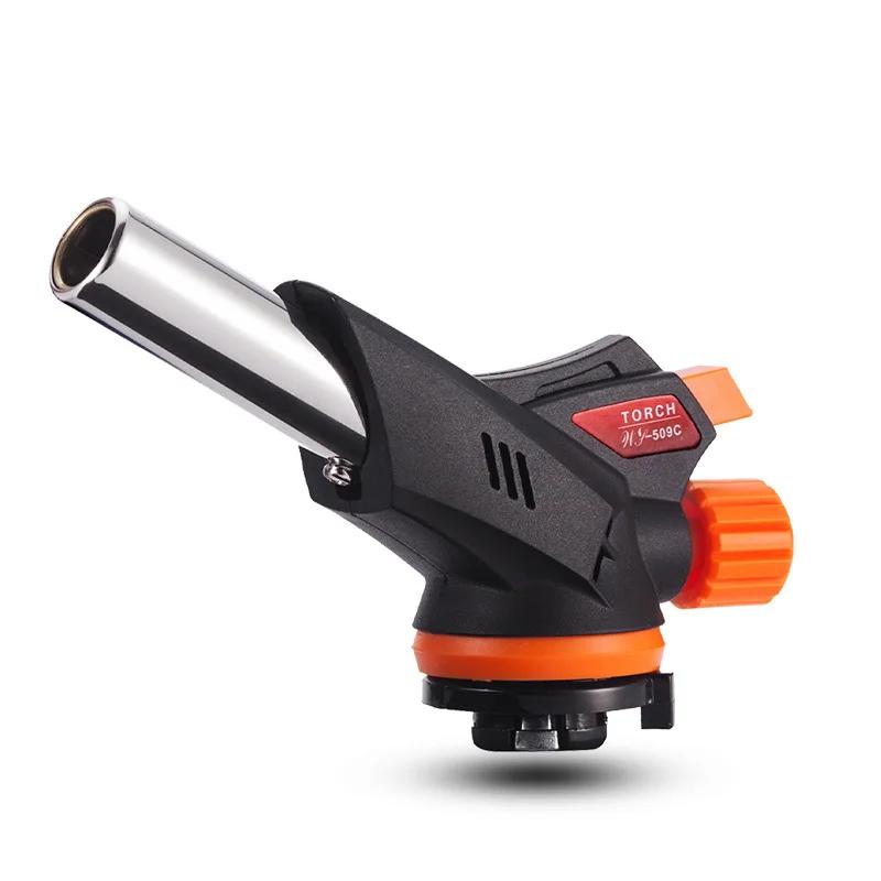 

Сварочная газовая горелка Пистолет-пламя Насадка для горелки Огнемет Бутановая горелка Кемпинг на открытом воздухе Барбекю Паяльная горелка Кухонная горелка