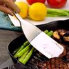 Rectangle Head Cake Spatula Silver Barbecue Shovel Pizza Turner Cooking Shovel  Teppanyaki