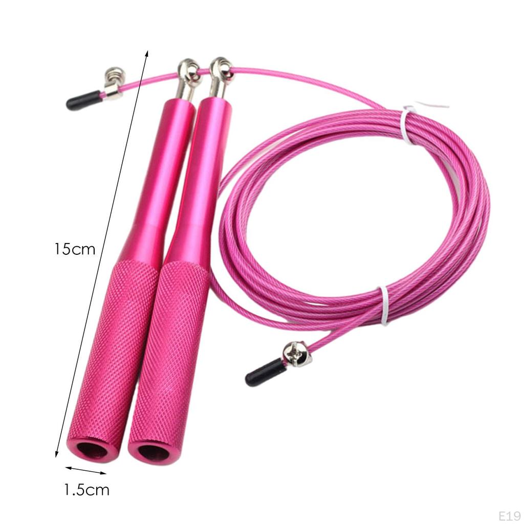 Hochgeschwindigkeits-Springseil für Kinder und Erwachsene – Längenverstellbares Outdoor-Training