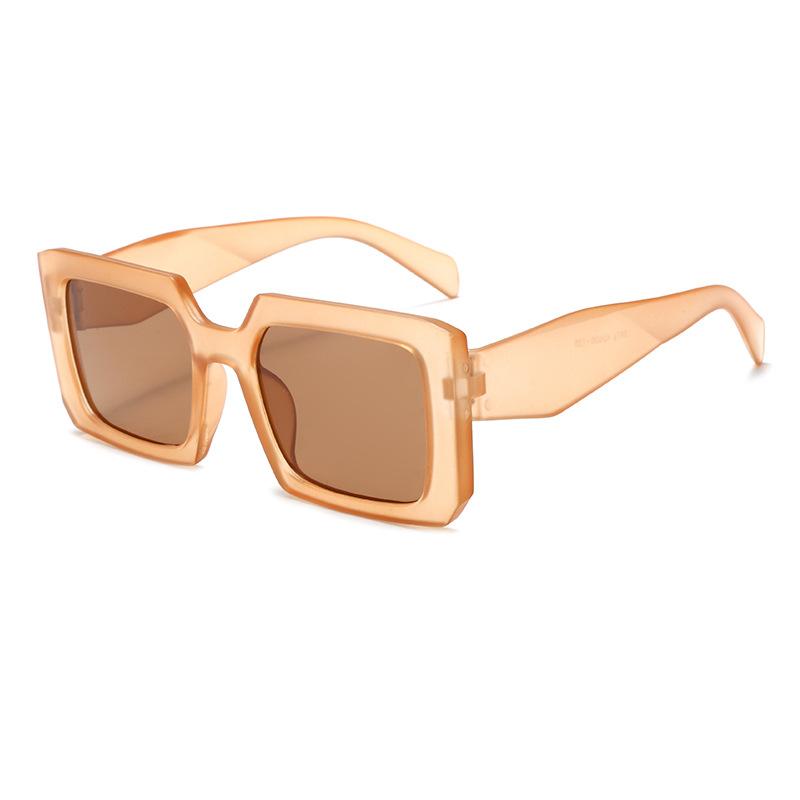 New square children's sunglasses boys trendy fashion personality color summer sunshade sunglasses UV protection