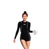 Women's Quick-Drying Breathable Split Swimsuit - Japanese & Korean Style, Conservative Diving Swimwear