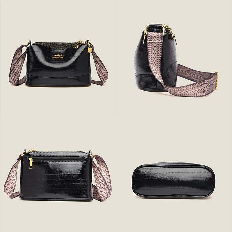 Nieuwe Dames Schoudertas Luxe Merk Designer Vrouwelijke Crossbody Tassen Grote Capaciteit Zacht Leer Meisje Messenger