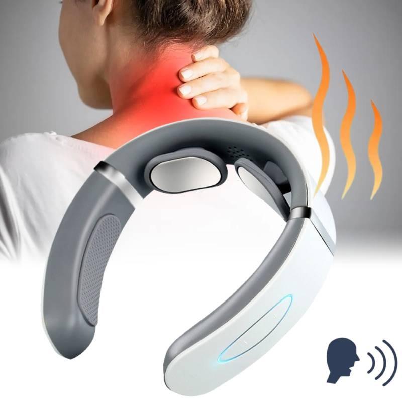 Smart Neck Massager With Pulse Therapy And Heating Function For Ultimate Relaxation