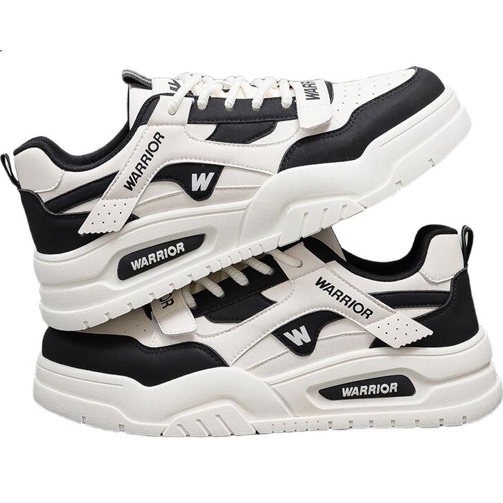 Huili Official Men's Shoes, Winter Sports Shoes for Men, 2025 New Style Versatile Men's Sneakers, Beige And Black, Size 42 (260mm)