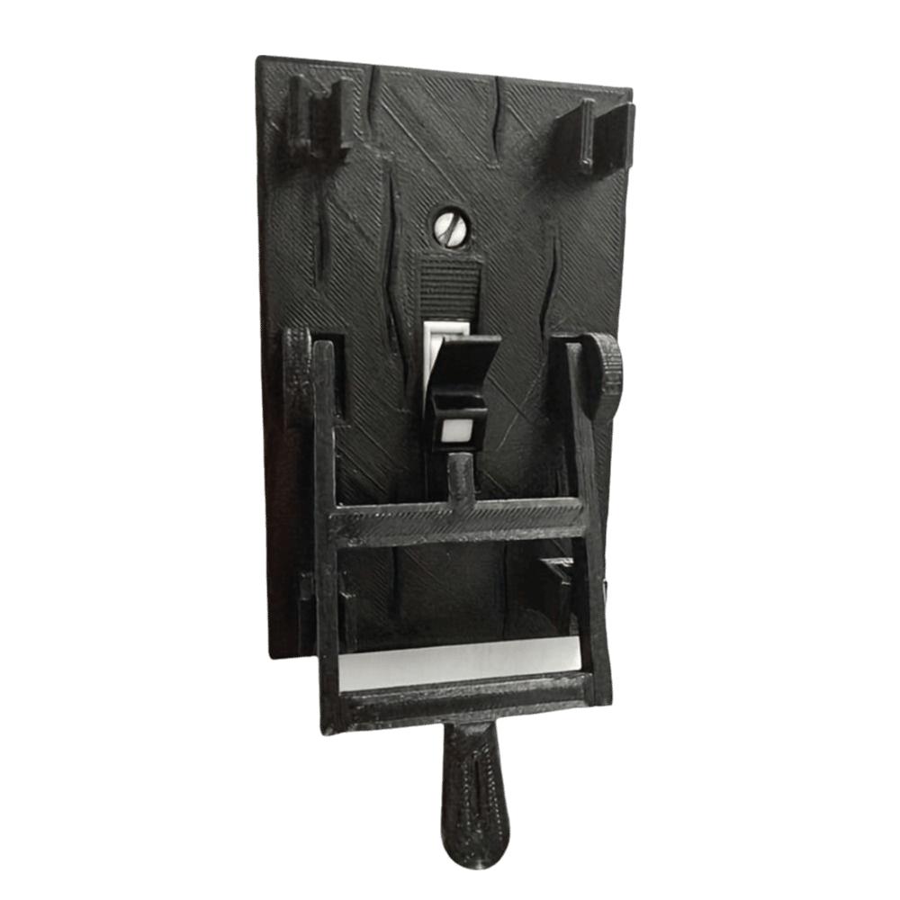 Durable Plastic Light Switch Cover Flip Style Scary Decor Flip Handle Switch Cover High Quality Vintage Style