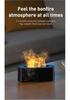 Seven-Color Simulated Flame USB Aroma Diffuser for Home and Office