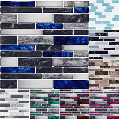 3D kakel klistermärken badrum epoxi och plast fuktbeständig