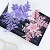 Lace Solid Color Embroidery Beads Flower Cloth Stickers Hand-Sewn Clothes Patch Stickers Applique Holes Subsidy Pattern Embroidery Stickers