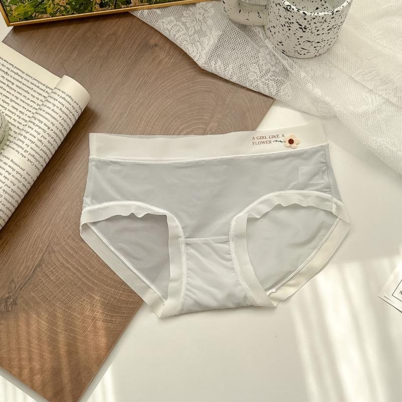 Minimalistisch gestaltete, hautfreundliche, bequeme Hüfttasche, nahtloses Gesäß, atmungsaktive Eisseide, reine Baumwolle, Schritt, Damenunterwäsche