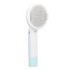 Pet Slicker Brush 2 In 1 Detangling Self Cleaning Floating Hair Removal Pet Grooming Comb with Nail Grinder for Cat