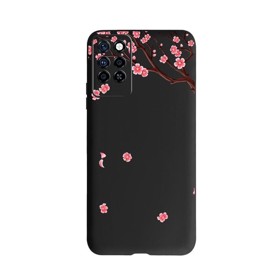 Süße Hülle Für Infinix Note 10 Pro NFC X695C X695 Handyhülle Schwarzes Silikon Weiche Hülle Für Infinix Note 10 Funda Note10 Pro 6.95"