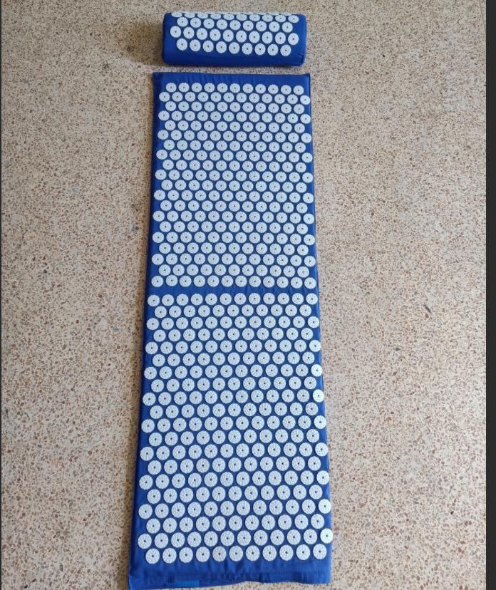 Acupoint Yoga Mat & Pillow Set for Acupuncture Massage and Fitness