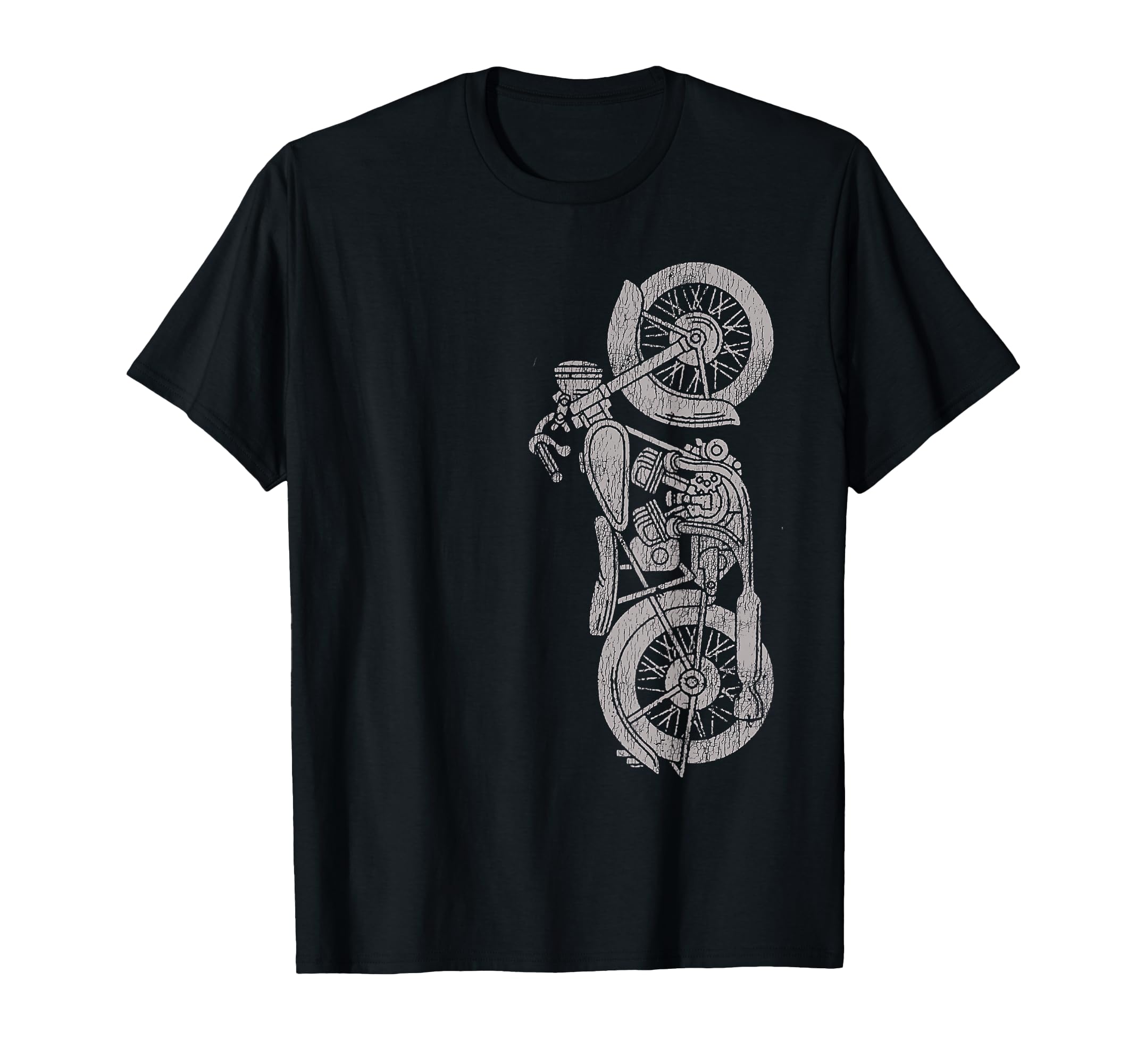 

Cafe Racer Motorcycle Old School Retro Bike T-Shirt чёрный