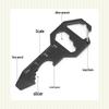 Multi-Functional Keychain Tool: EDC Card, Bottle Opener, Hex Key, Pendant, Portable Screwdriver