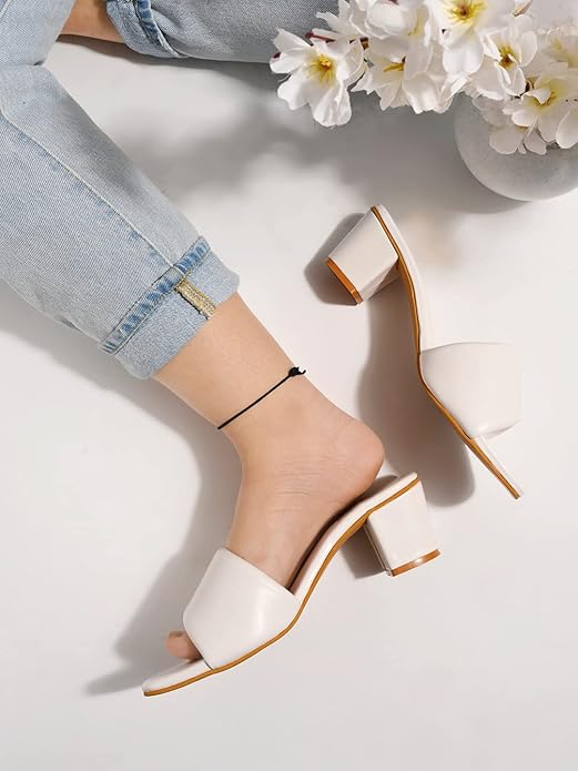 Shoetopia Damskie i Dziewczęce Obcasy Klockowe Eleganckie Stylowe Klasyczne Szpilki