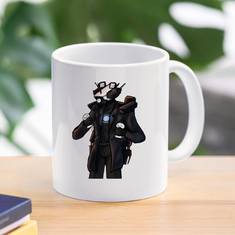 Cartoon Skibidi Toilet Coffee Tea Mugs Speakerman Camcordeman Breakfast Dessert Milk Water Ceramic Cups Home Drinkware Friend Gifts