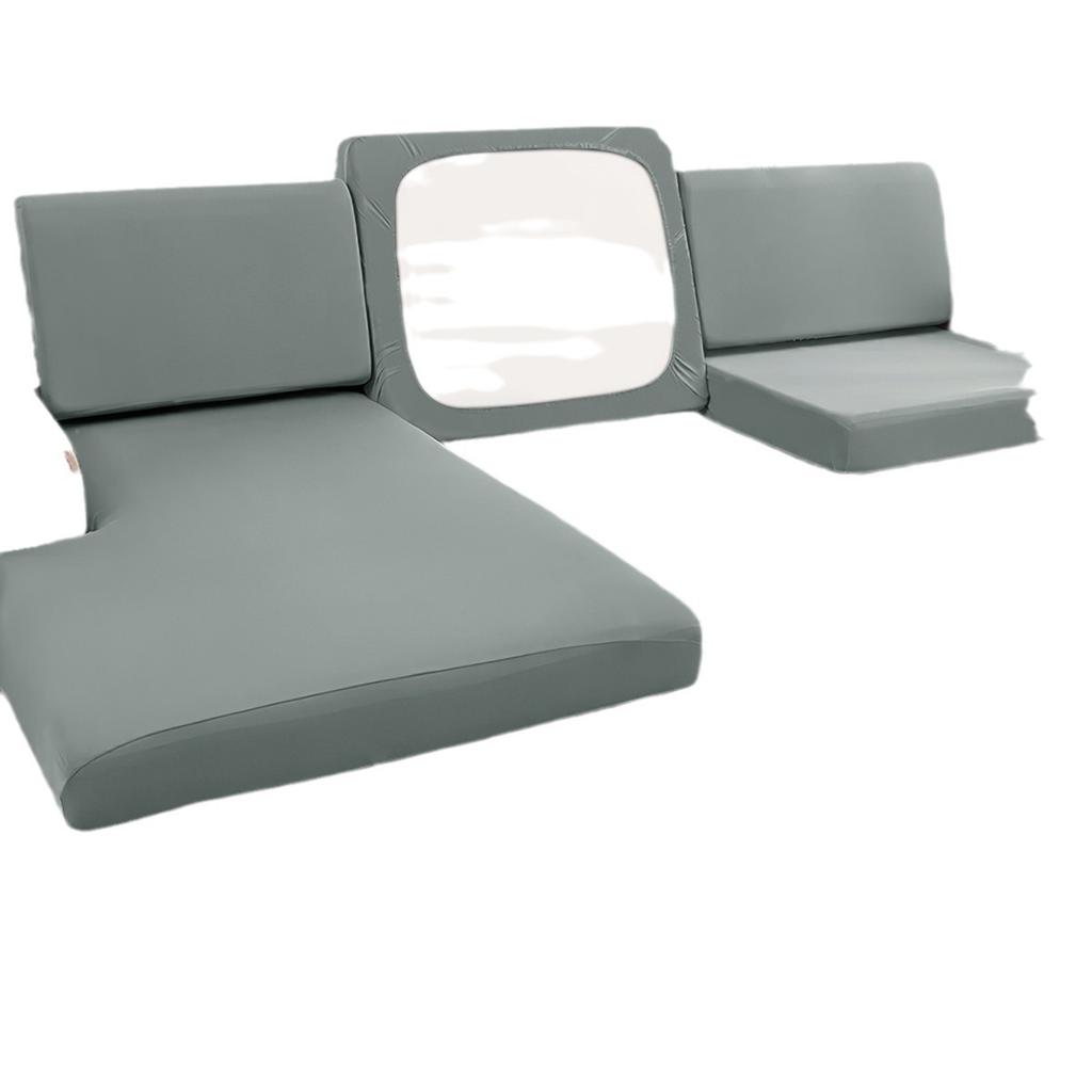 New elastic waterproof milk silk sofa cushion cover solid color universal all-inclusive sofa hat sofa cover