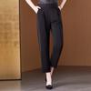 2026 Ice Silk Summer Pants: Lightweight, Versatile, Straight-Leg, Nine-Tenths Length for Middle-Aged and Elderly Women