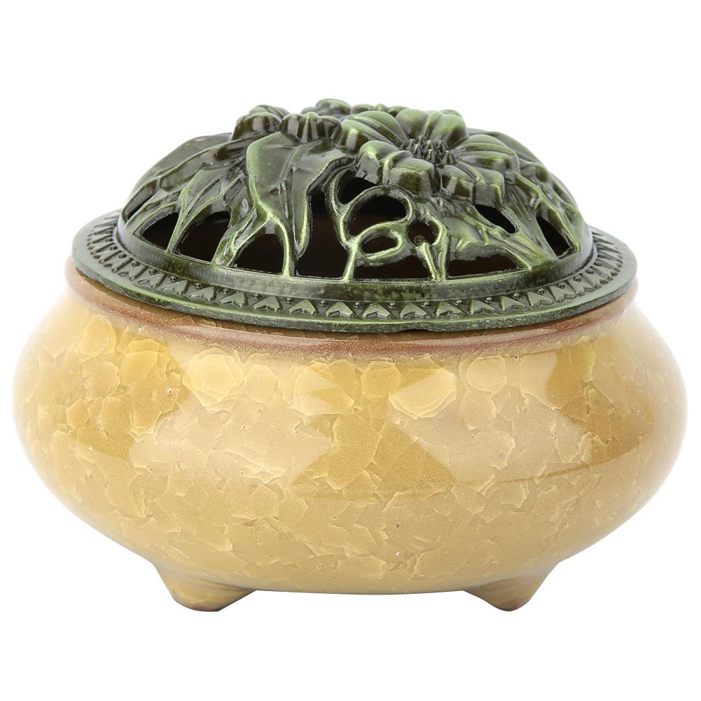 

Винтажная керамическая курильница, набор для благовоний, чайный домик, студия йоги, украшение для дома (# 03)