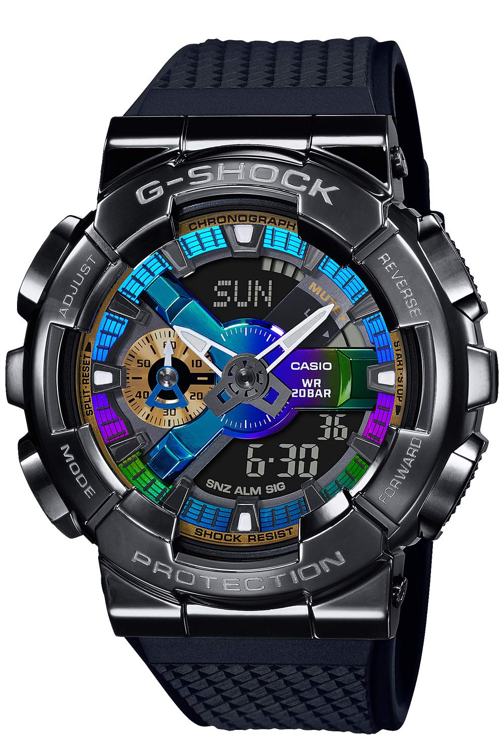 Мужские часы Casio G-Shock с металлическим покрытием GM-110B-1AJF