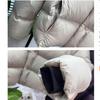 Autumn and Winter Solid Color Puff Short Hooded Loose Bread Jacket Thickened Warm Down Cotton Jacket