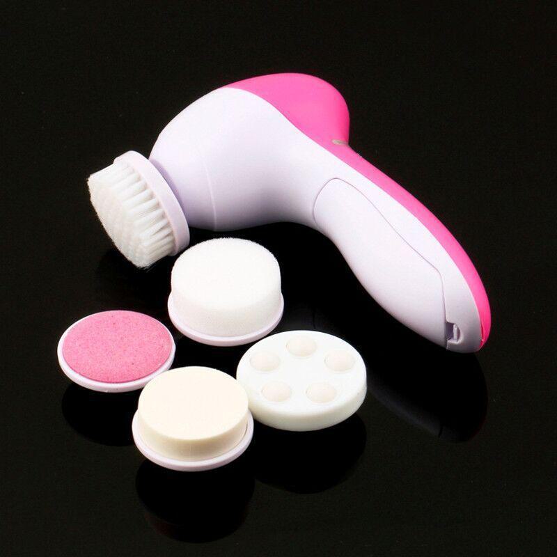 "Versatile Electric Facial Cleanser and Massager: Multi-functional Beauty Tool and Pore Cleaner"