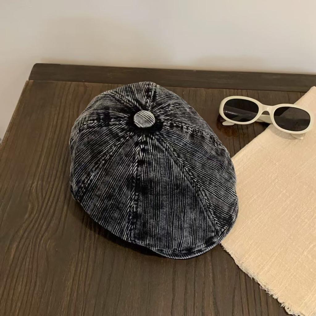 JYL TS DIY Letter Cap Unisex Winter Corduroy Minimalist Casual Hat Corduroy