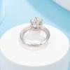 Bagues Diamant Bagues Entièrement Diamantées 'S Pour Femmes Nuptiale Mariage Anneaux Ouverts Bijoux Bijoux Haut de Gamme Style Classique Bague de Doigt de Luxe