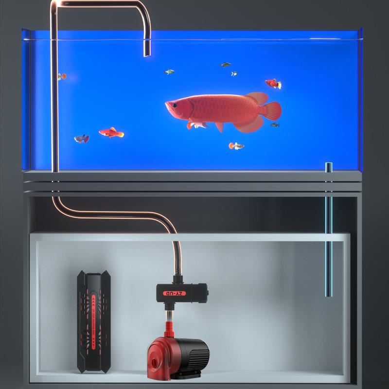 Fish Tank UV Disinfection Lamp Fish Pond Diving Sterilization Lamp Algae Removal Lamp Fish Tank External Aquarium Accessories